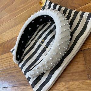 COPY - Ivory pearl Lele Sadoughi headband
